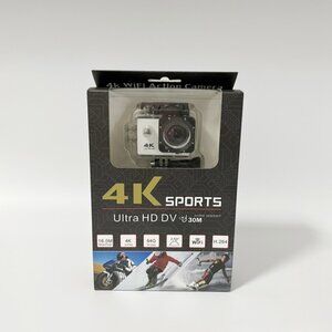 4K Action Camera HD WiFi Waterproof 30M Sports Camera